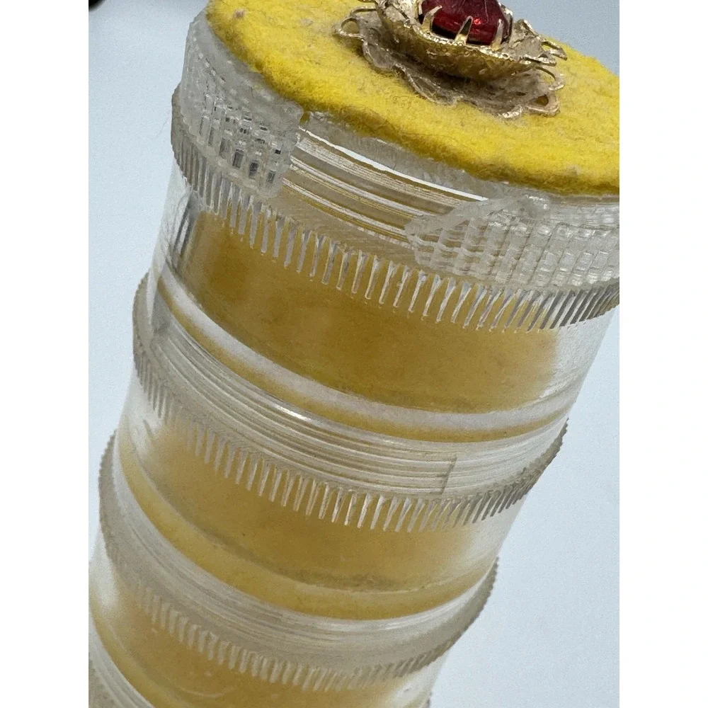 Vintage Handmade Jewelry Travel Container